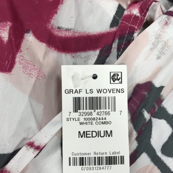 Inc Men's Graffiti Heart Printed Shirt - Picture 5 of 7